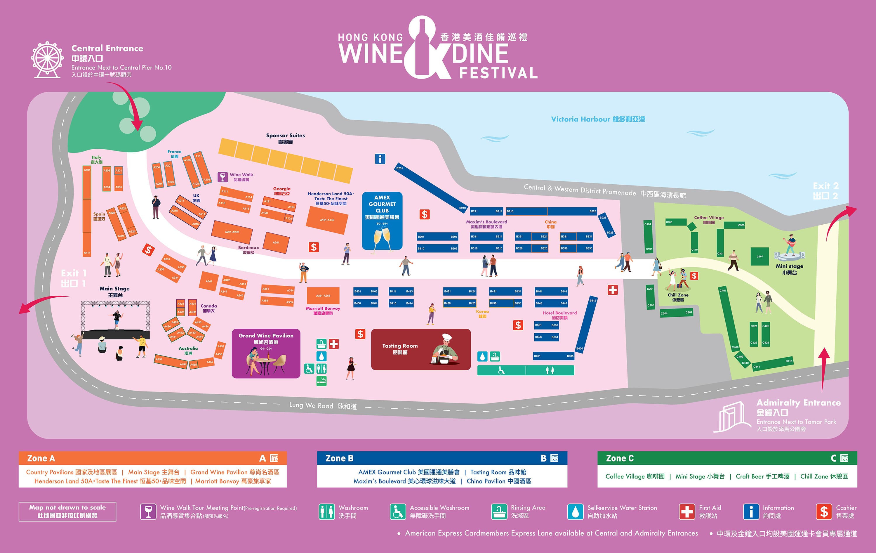 Festival map